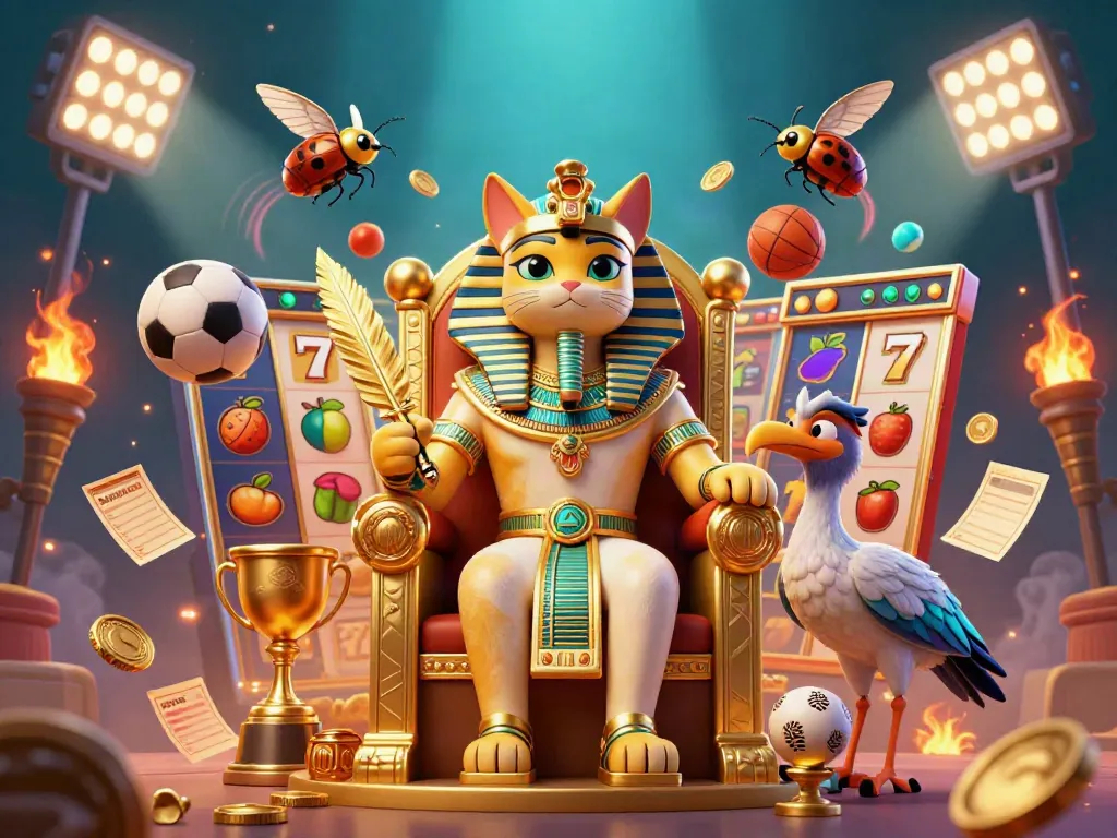 Experience thrilling slot88 action in a vibrant 3D casino scene full of gold and excitement.