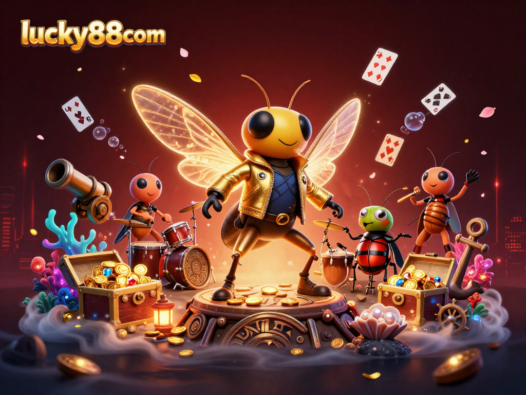 Experience dynamic gaming excitement at lucky88com with sparkling treasures and vibrant characters.